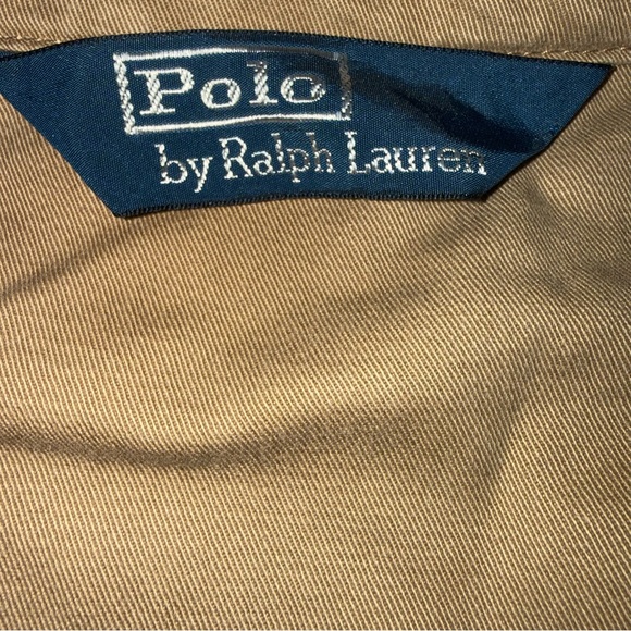 Polo Ralph Lauren Vintage Mens Harrington Classic Jacket Size XXL Tan Cotton - Picture 14 of 16